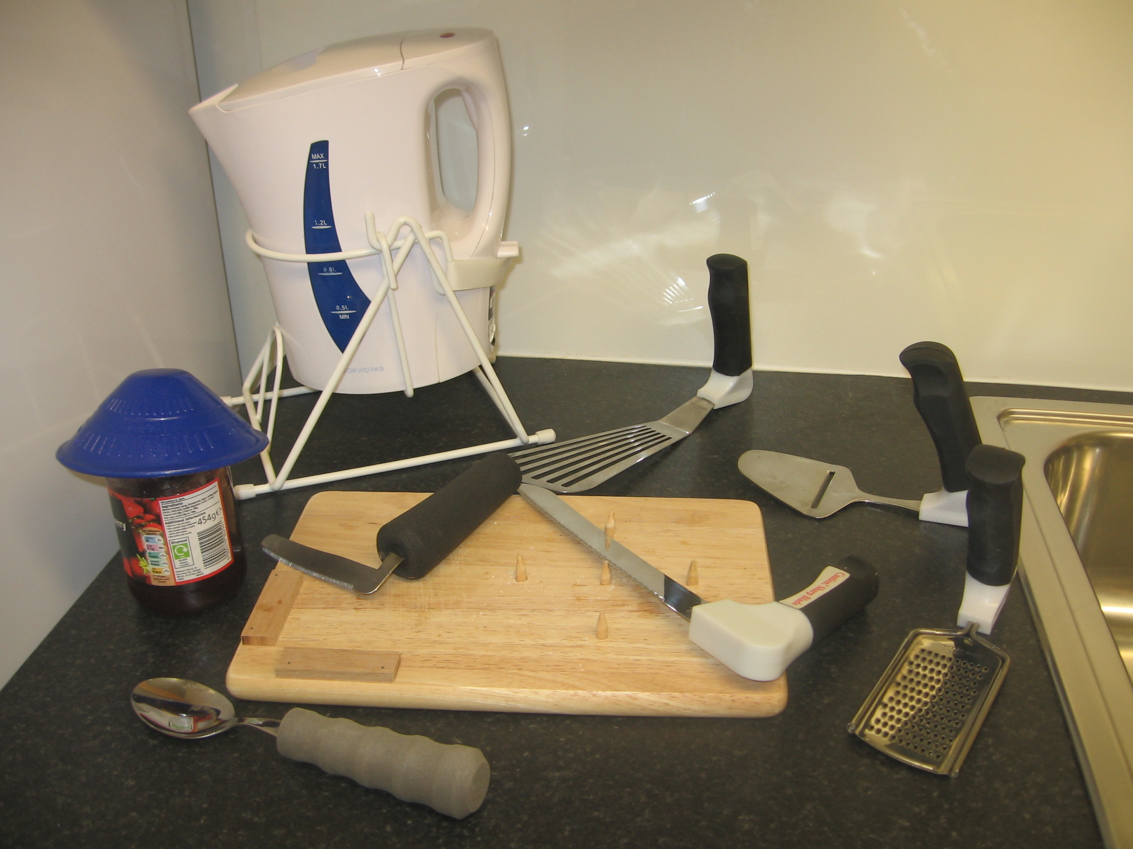 Kitchen Tools  Kitchen tools, Adaptive equipment, Occupational therapy